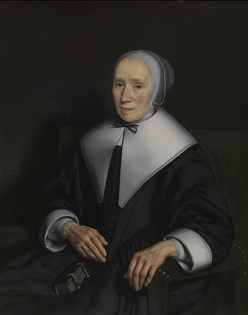 Portrait de femme, 1663, Nicolas Maes