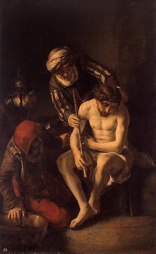 Mocking of Christ, 1650, Nicolas Maes