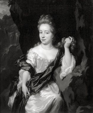 Portret van Maria Voet (1665-1741), 1685, Nicolas Maes