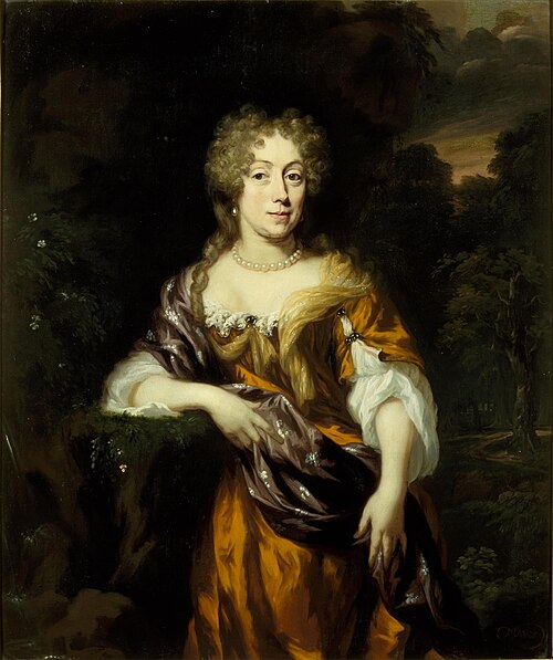 Portrait of Aletta Pater (1641-1725), 1680, Nicolas Maes