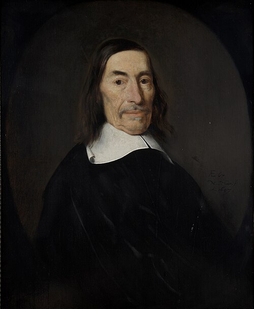 Portrait de Jacob de Witt, 1657, Nicolas Maes