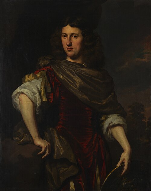 Portrait of C. Tromp, 1670, Nicolas Maes