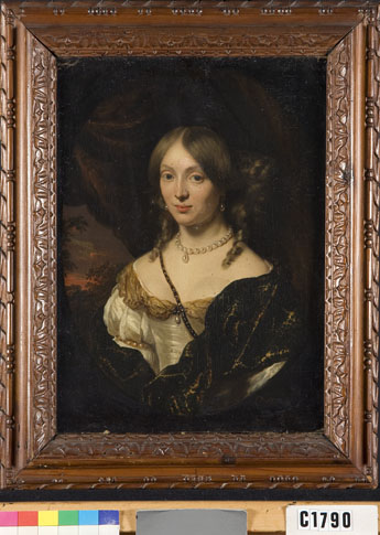 Portrait of Odilia Calkoen (1641-1707), 1681, Nicolas Maes