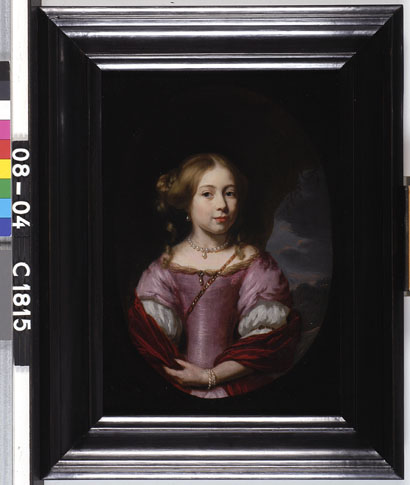 Portrait of Maria van Loon (1662-1734), 1673, Nicolas Maes