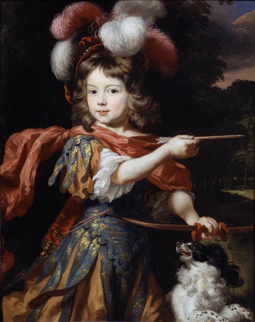 Portrait of a Boy as Adonis, 1670, Nicolas Maes