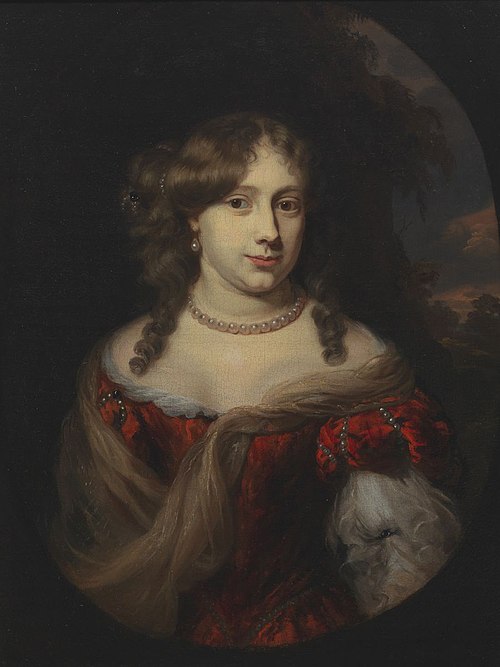 Portrait of Anthonia des Quiens, 1676, Nicolaes Maes