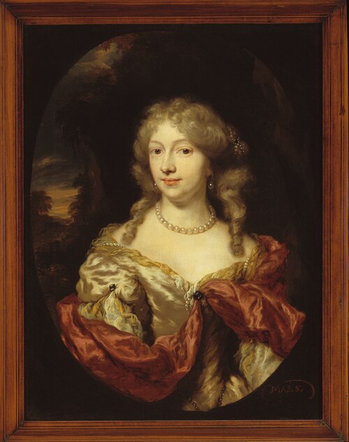 Portrait of a Young Lady, 1678, Nicolas Maes