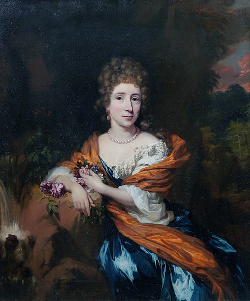 Portrait of Baroness van Heeckeren, 1685, Nicolaes Maes