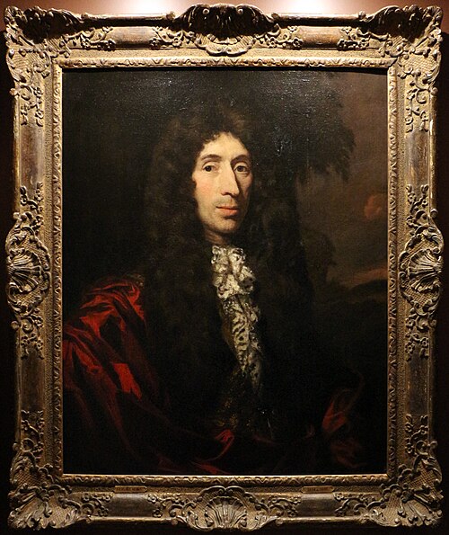 Portrait of a Gentleman wearing a Lace Cravat, 1675, Nicolaes Maes