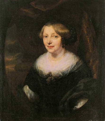 Portrait d'une femme d'âge mûr, 1679, Nicolas Maes