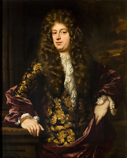 Portrait of a man, possibly Joan Blaeu (1650-1712), 1680, Nicolaes Maes
