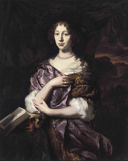 Vanitas portrait of a lady, 1675, Nicolaes Maes