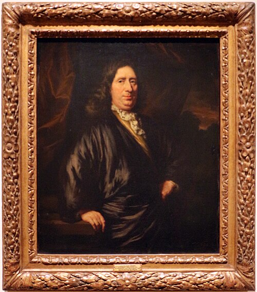 Portrait of a man or self-portrait, 1687, Nicolas Maes
