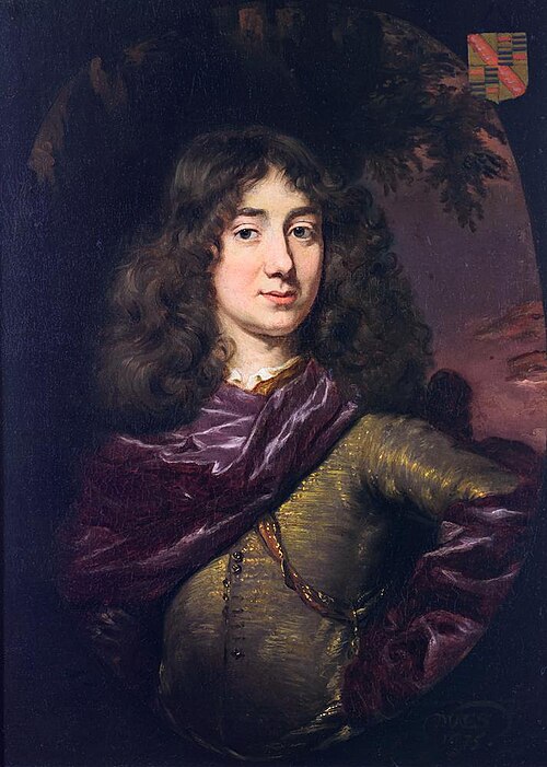 Portrait of Cornelis Ascanius van Sypesteyn (1638-1673), 1675, Nicolas Maes