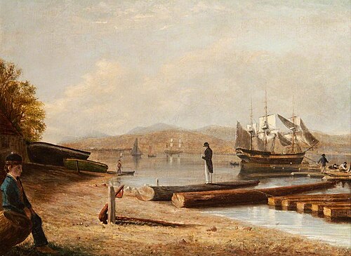 The Bay of Quick, Greenock (after John B. Fleming), 1878, Cathcart William Methven