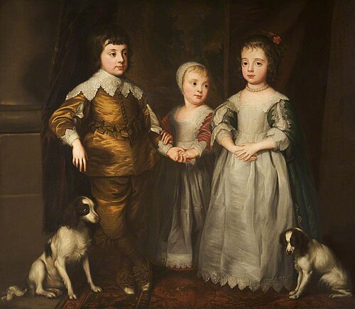 The Children of Charles I (after Anthony van Dyck), , Katherine Read