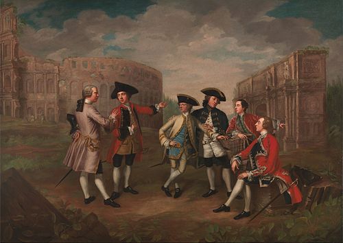 British Gentlemen in Rome, 1750, Katherine Read