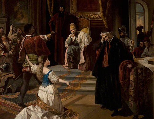 Scene from 'Othello', 1850, Cecil Gordon Lawson