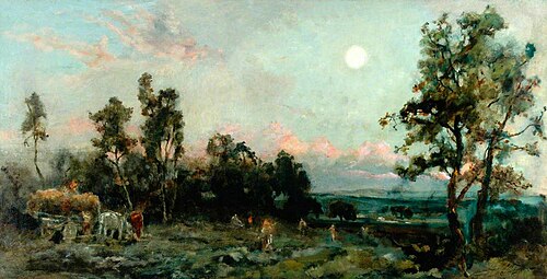 The Harvest Moon, 1870, Cecil Gordon Lawson