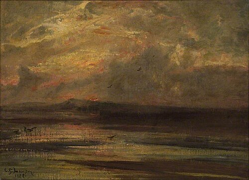 Sunset, 1877, Cecil Gordon Lawson