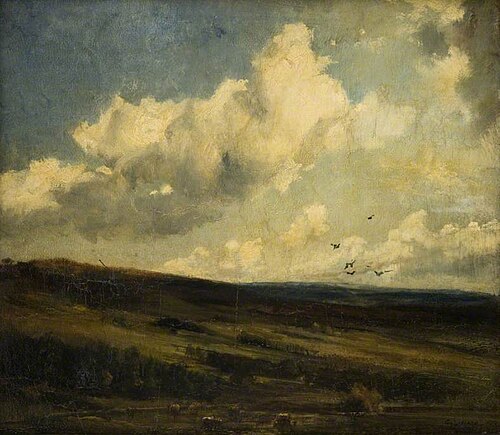 Landscape with Clouds, 1881, Cecil Gordon Lawson