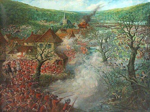 Battle Scene outside a Town, , Cecil Gordon Lawson