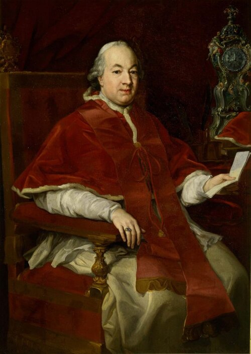 Portrait de Pie VI (Braschi, 1775-1799), 1775, Pompeo Batoni