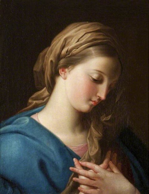 Virgin Annunciate, , Pompeo Batoni