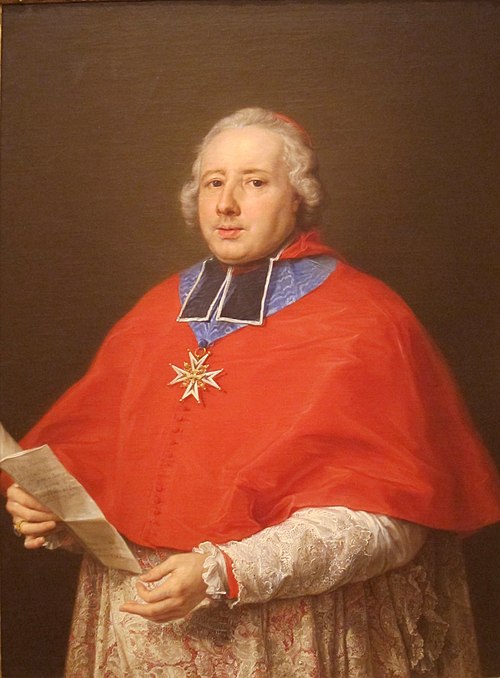 Cardinal Etienne-René Potier de Gesvres, 1758, Pompeo Batoni