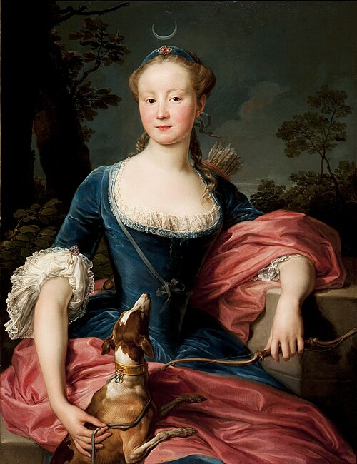 Portrait d'une dame, 1760, Pompeo Batoni