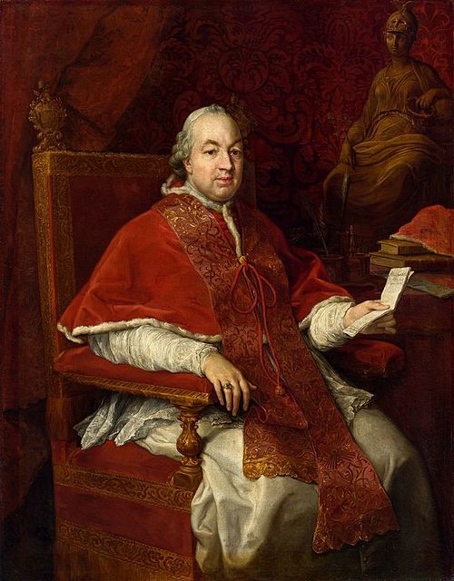 Portrait du pape Pie VI., 1780, Pompeo Batoni