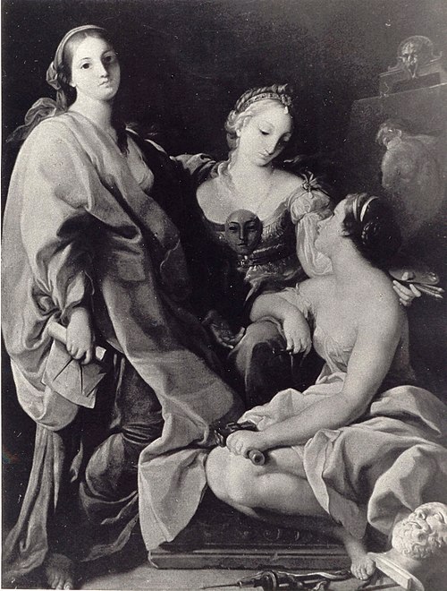 Architecture, Sculpture and Painting., 1741, Pompeo Batoni