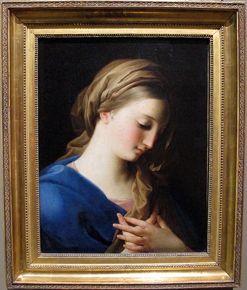 La Vierge de l'Annonciation, 1741, Pompeo Batoni