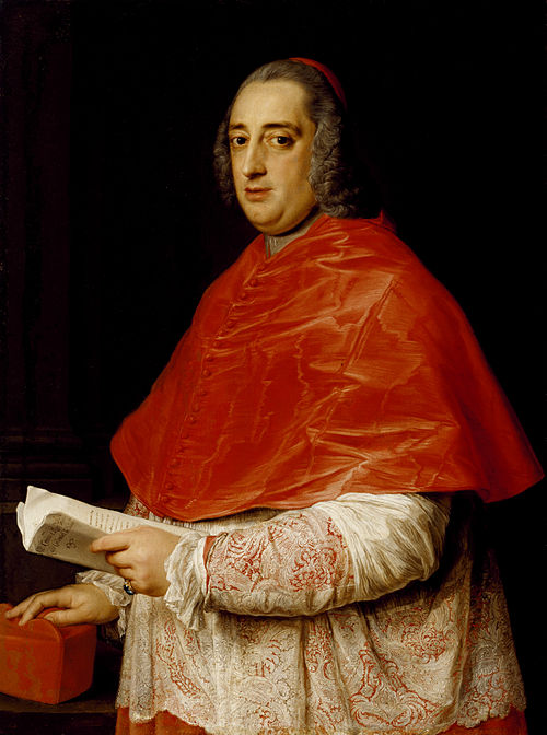 Portrait of Cardinal Prospero Colonna di Sciarra, 1750, Pompeo Batoni