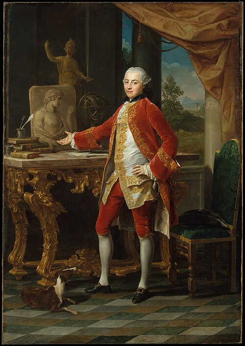 Portrait de jeune homme, 1760, Pompeo Batoni