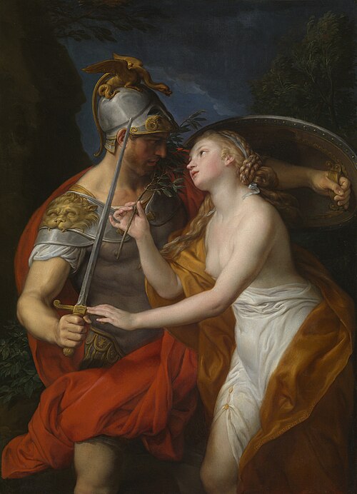 Peace and War, 1776, Pompeo Batoni