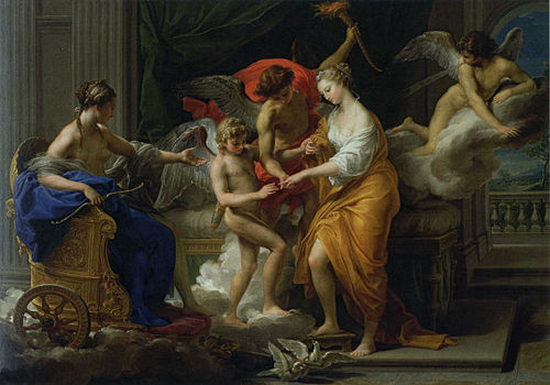 The Marriage of Cupid and Psyche, 1756, Pompeo Batoni