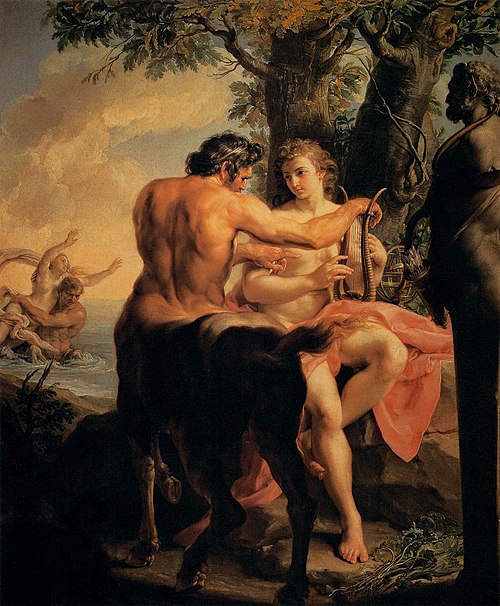Achilles and the Centaur Chiron, 1746, Pompeo Batoni