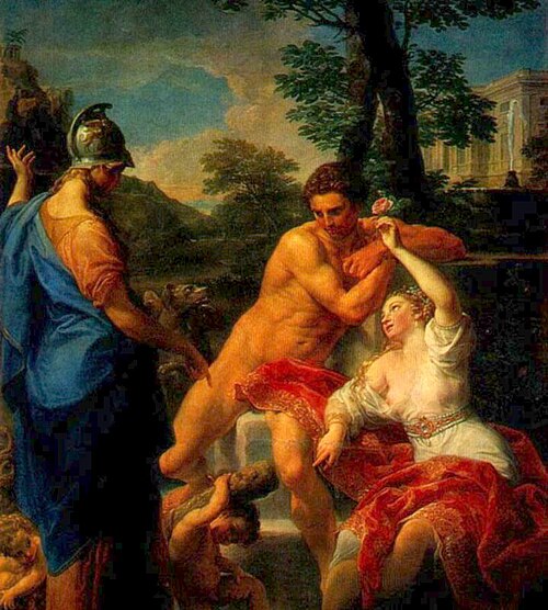 Hercules at the Crossroads, 1765, Pompeo Batoni