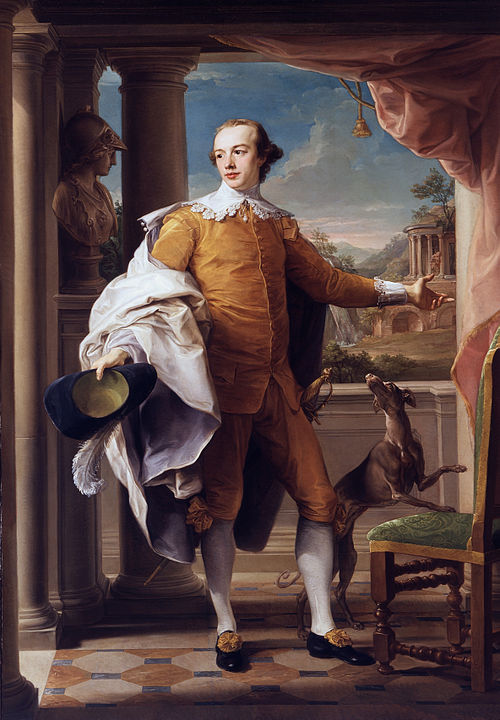 Portrait of Sir Wyndham Knatchbull-Wyndham, 1758, Pompeo Batoni