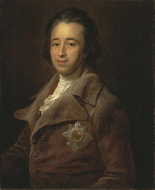 Portrait of Prince B. Kurakin, 1782, Pompeo Batoni