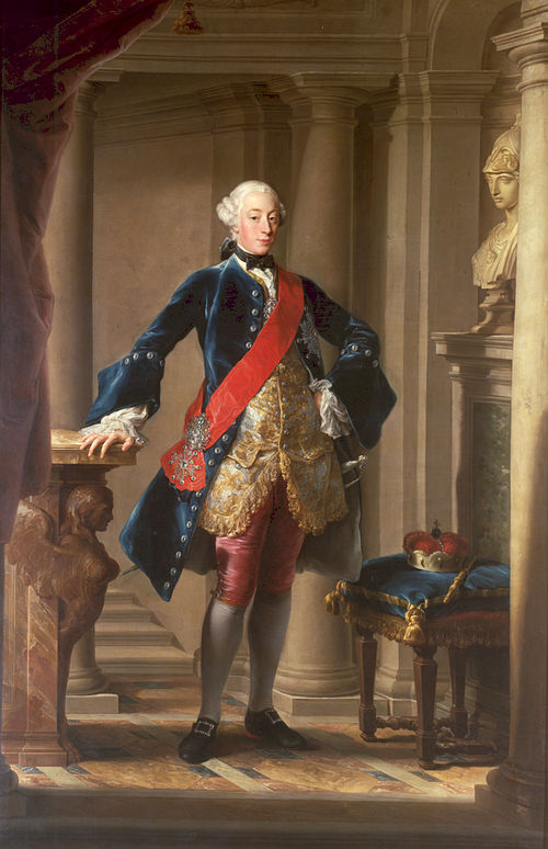 Portrait of Charles Eugene, Duke of Württemberg (1728-1793), 1755, Pompeo Batoni
