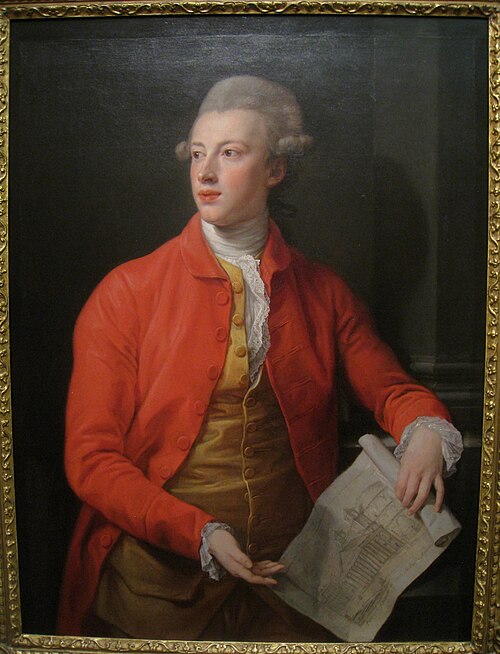 Portrait of John Corbet of Sundorne Castle, Shrewsbury, 1773, Pompeo Batoni