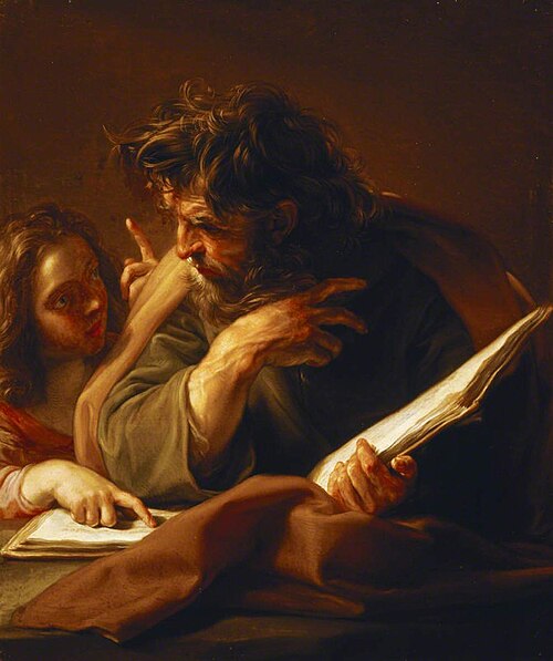 Saint Matthew, 1741, Pompeo Batoni