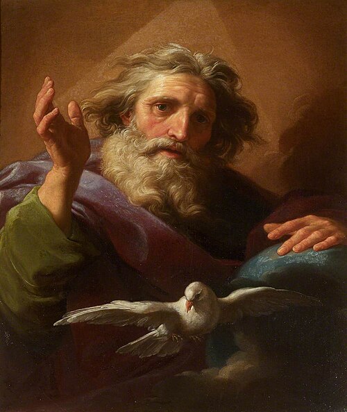 God the Father and the Holy Spirit, 1741, Pompeo Batoni