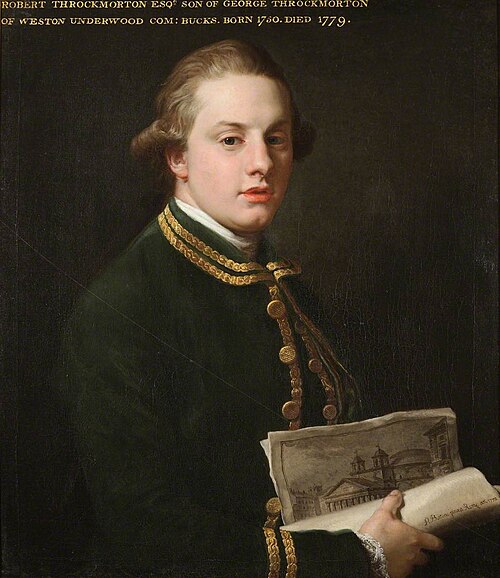 Robert Throckmorton (1750-1779), 1772, Pompeo Batoni