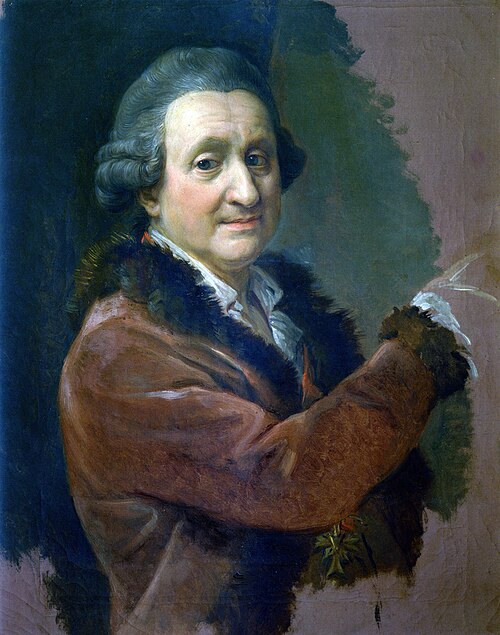 Self-portrait, 1770, Pompeo Batoni