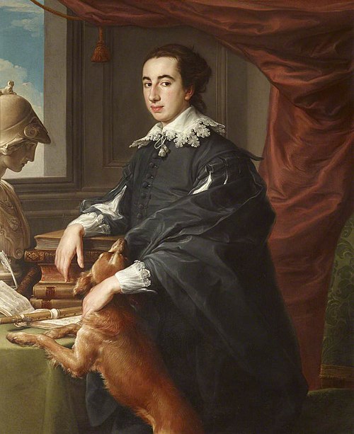 Sir Robert Davers, 5th Bt (1729-1763), aged 21, 1756, Pompeo Batoni