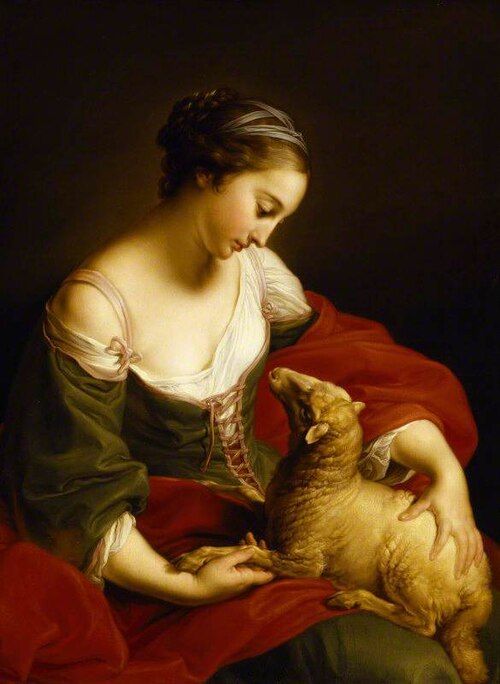 Meekness, 1752, Pompeo Batoni