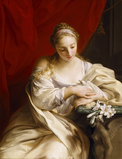 Purity of Heart, 1752, Pompeo Batoni